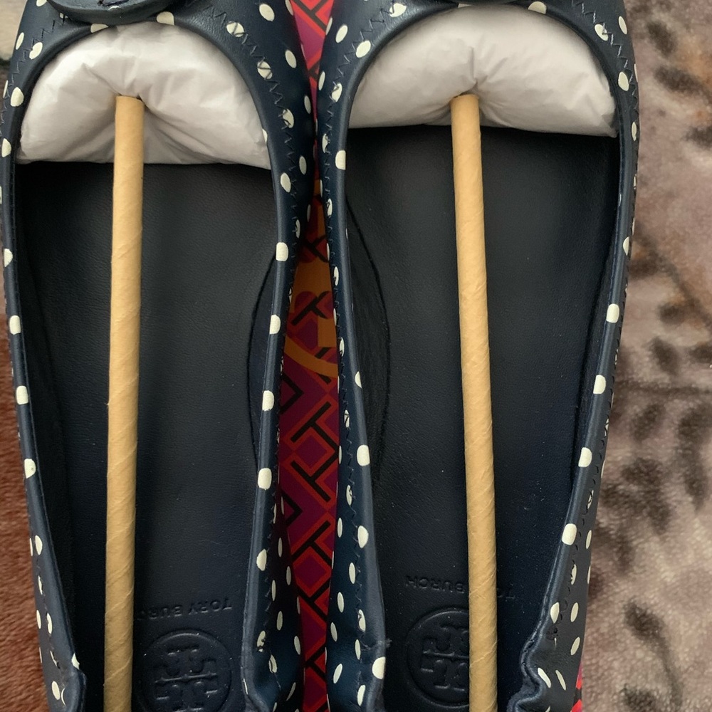 Tory Burch Minnie Polka Dot Ballet Flats